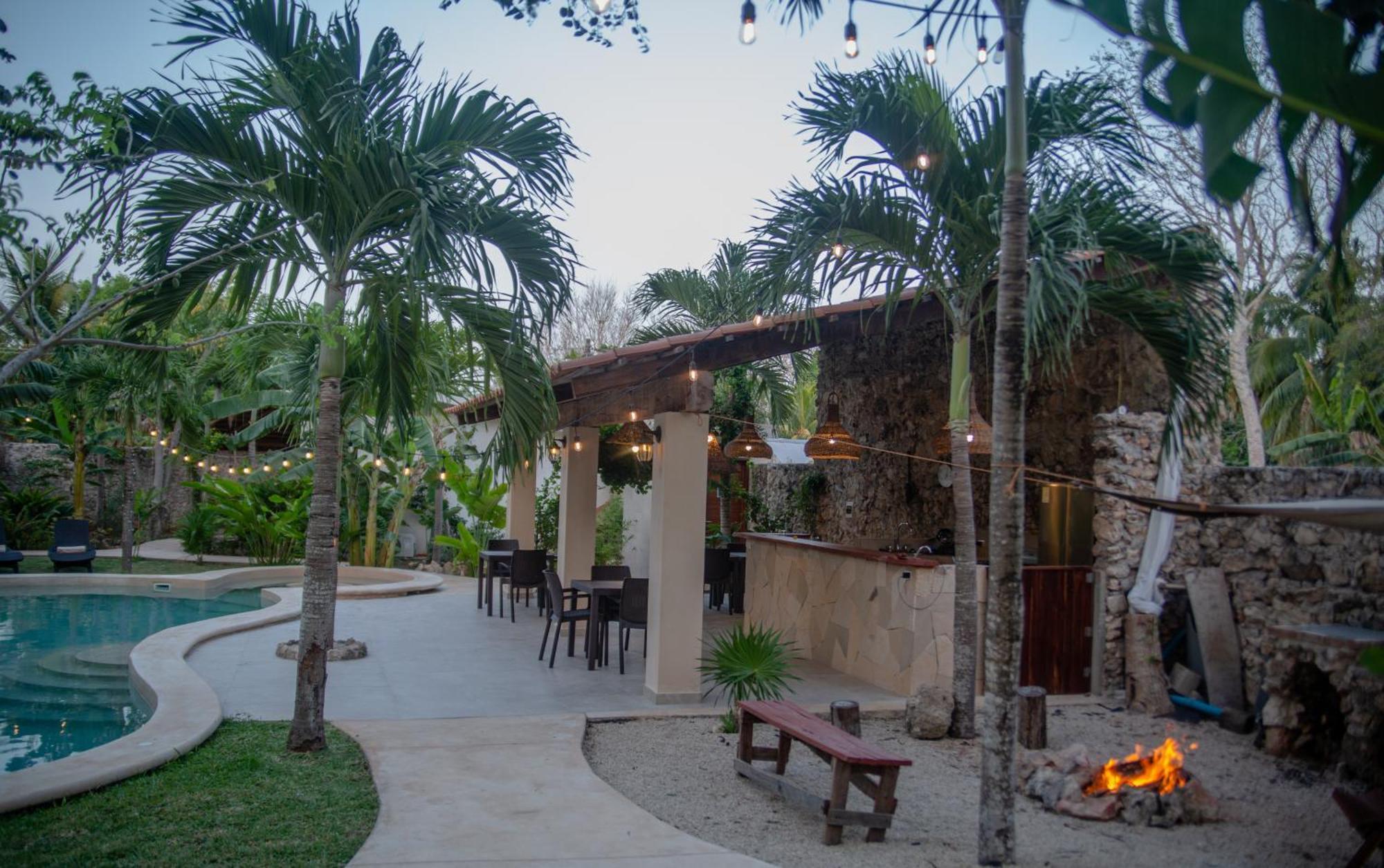 Casa Cactus Buenavista Villa Bacalar Bagian luar foto